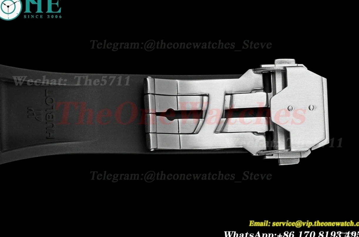 A7750 Big Chrono BBF Spirit Skeleton TI of 42mm Dial Bang Mod RU Blue 0117